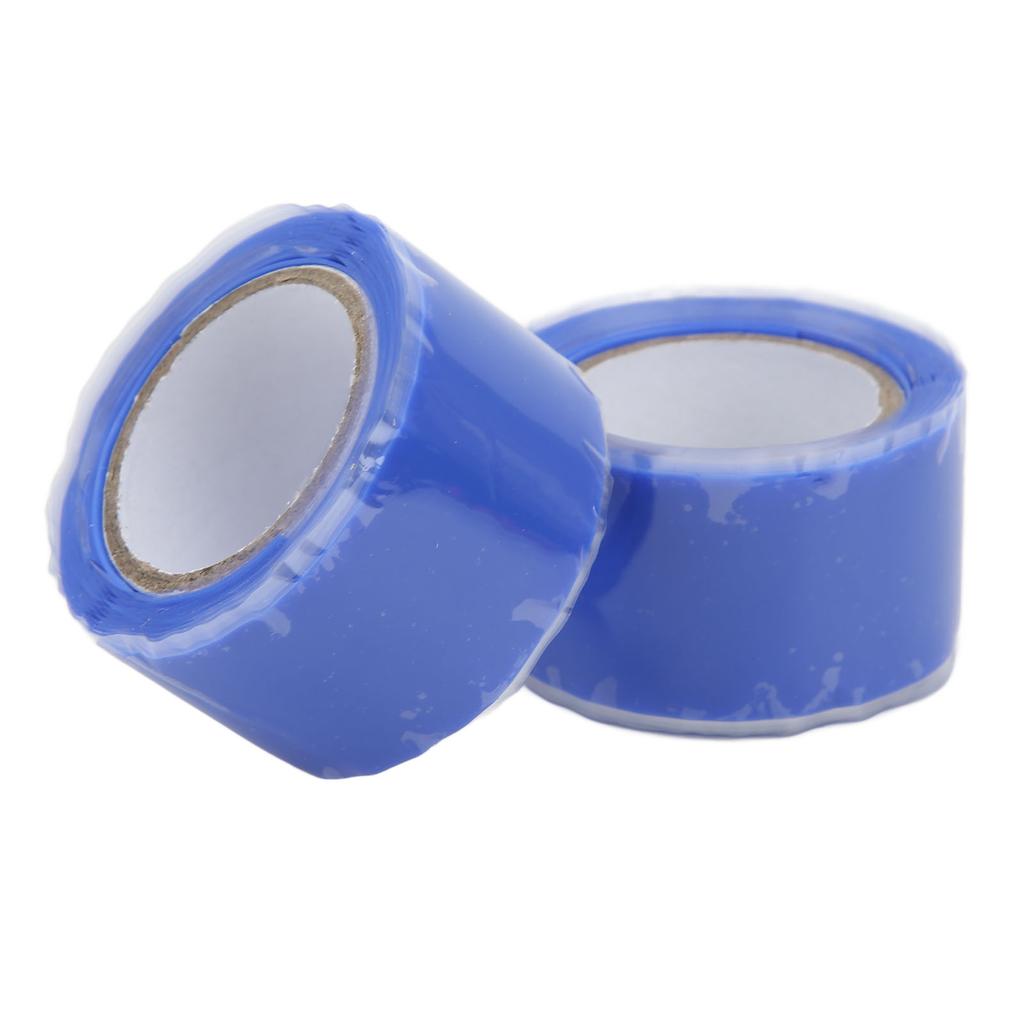 2 шт. самовулканизирующиеся силиконовые ленты изоляционная водонепроницаемая клейкая лента для ремонта шлангов водопроводных труб