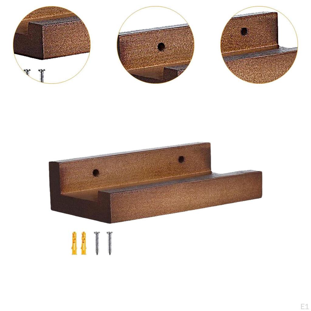 Подвесная полка для хранения виниловых пластинок, настенный стеллаж для хранения деревянных альбомов