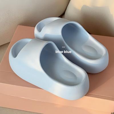 Летние противоскользящие туфли на толстой подошве, увеличивающие рост, без запаха ног при ношении тапочек