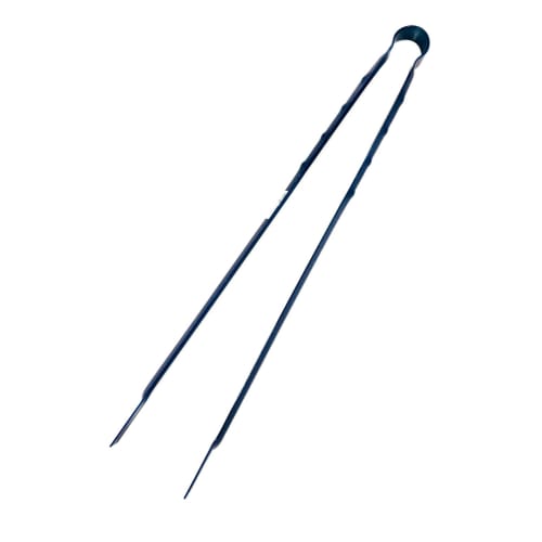 Nagatsuka Seisakusho Tongs, Blue Painted Fire Tongs, 530mm