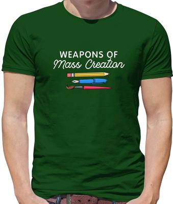 Weapons Of Mass Creation - Mens Womens Kids Mens Kids T Shirt - Art Artist Creator Hobby Love Job Present Gift for Funny