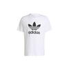 Adidas Originals Adicolor Classics Спортивная футболка с принтом большого логотипа Классика Мужские Топы Белый H06644