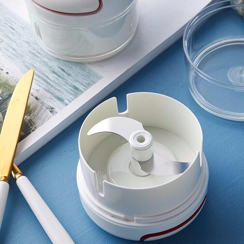 Мини чеснокодавилка Пюрированный чеснок Измельченный чеснок, раздавленный вручную Начинка для перемешивания Ручная дробилка со щеткой Инструменты для домашней кухни