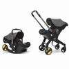 4-in-1 Multifunctional Stroller: Bassinet, Carrycot & Car Seat for 0-12 Months