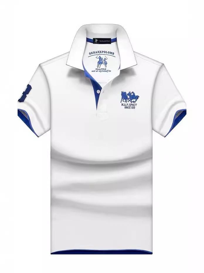 STORN Большой размер 6XL 100% Хлопок Мужские рубашки-поло С коротким рукавом Деловой повседневный Мужские футболки Вышивка Мужские футболки