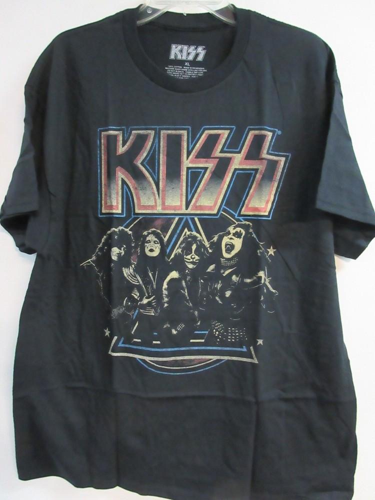 Официальный мерч KISS ПИРАМИДА 2022 КОНЦЕРТ ГРУППЫ МУЗЫКА Сверхбольшая унисекс футболка