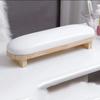 Non-slip Manicure Hand Pillow Wood Stand Manicure Table Mat Nail Hand Holder  Salon Tool
