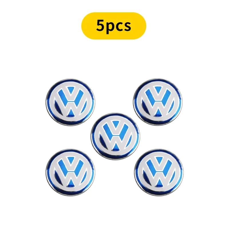 Car Remote Key Logo Metal Emblem Stickers For Volkswagen VW GTI Polo Golf Passat Tiguan Arteon Touareg Taigo Caddy Jetta Beetle zk4