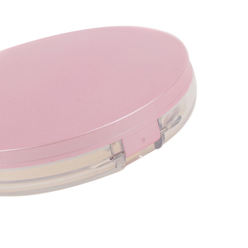 Портативный пустой косметический сито для свободной банки, слоеная коробка, чехол с зеркалом