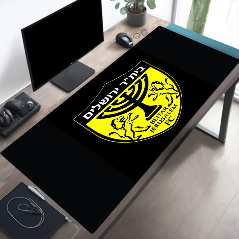 Jerusalem Fc Logo Design Mouse pad Mouse pad, Gaming Mouse Pad, keyboard pad, Desk Decor for computer notebook Fan Gift Birthday Gift