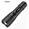 SupFire F3-XPE Rechargeable Zoom Flashlight