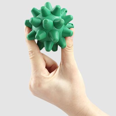 Массажный мяч-ежик Массажер для ног Расслабление мышц и фасций тела Массажный ролик для ног Йога Фитнес Здоровье Инструмент