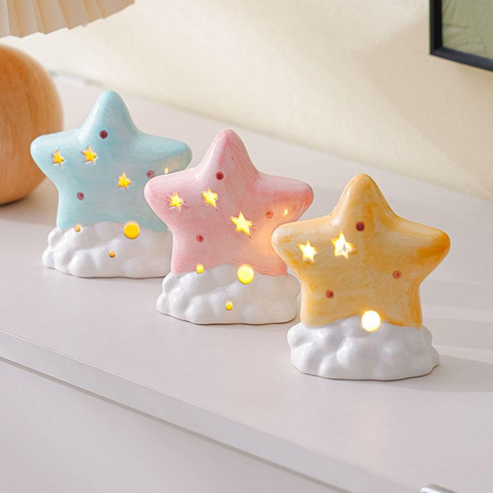 Star-Shaped Star Night Lamp Creative Decor Lamp Delicate Sleeping Lamp Indoor Decor