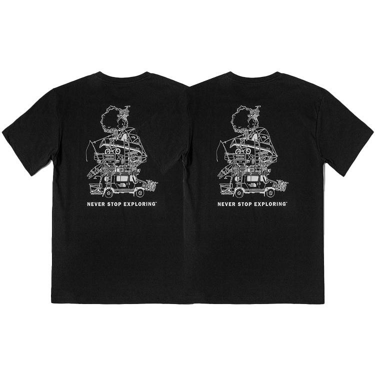 THE NORTH FACE Never Stop Exploring T-Shirt 'Black' Men's NF0A7QRL-JK3