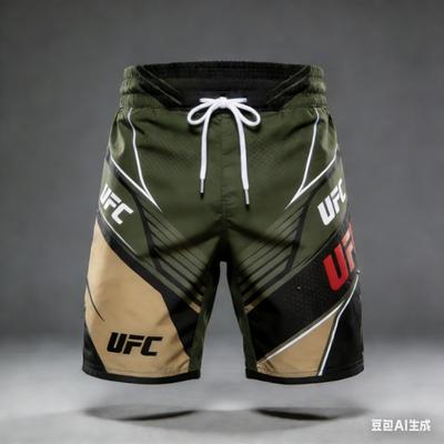 2026 Новые Детские UFC Летняя Бойцовская Ночь Восьмиугольная Клетка Бокс Быстросохнущие Дышащие Шорты Мужская Мода Мероприятие Спортивные Шорты