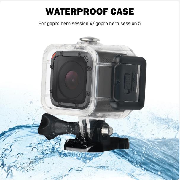 Водонепроницаемый чехол для GoPro Hero 5 4 Session подводная защитная коробка 45 м для аксессуаров GoPro Hero5 Session
