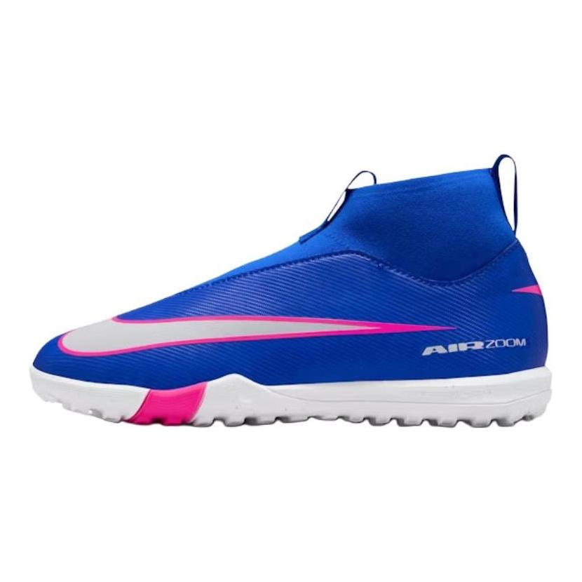 Nike Младший. Детские кроссовки Mercurial Superfly 10 Academy TF PS Racer Blue Белые FQ8310-446