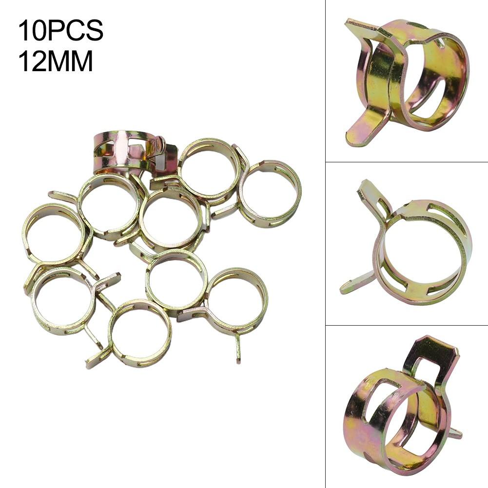 Пружинные зажимы для водопроводных труб, упаковка из 10 шт., равномерно распределяют давление