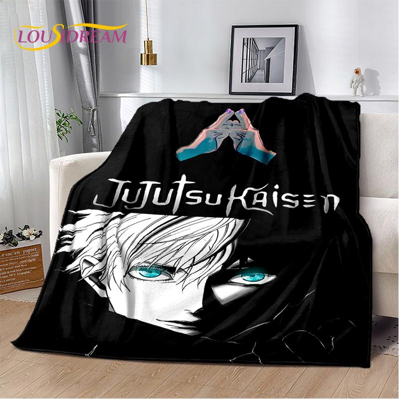 3D Jujutsu Kaisen аниме мультфильм Itadori Yuji мягкое фланелевое одеяло, плед одеяло удобное одеяло для пикника кровати дивана дома