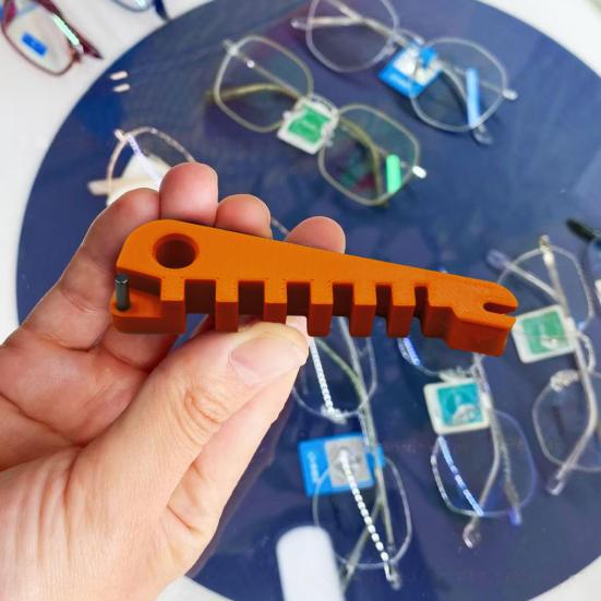 Eyeglass Curvature Adjuster Glasses Frame Bender for Precise Temple Arm Adjustment Protects Frames Prevents Slipping DIY