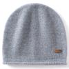 % Cashmere hats for men and women to keep warm in autumn and winter, stacked cold hats, medium and thick fashion ear protectors, knitted bilateral ha