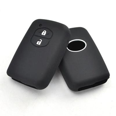 Силиконовый чехол для ключей от автомобиля для Toyota Aqua RAV4 Land Cruiser Camry Prado Corolla Prius, чехол с дистанционным управлением без ключа, 2 кнопки 2013 2014