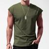 Summer Men's Mesh Gym Vest Quick Dry Loose Fitness Exercise Wide Shoulder Sports Sleeveless Shirt Bodybuilding Tank Top