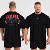 Fit GYM Classic Logo Strength Fitness Brand T-shirt Cotton Graphic Tee Men Women Summer Streetwear