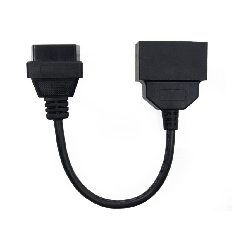 Best Quality 22 Pin To 16 Pin OBD2 Diagnostic Adapter Cable ForToyota Car Toyota 22pin to 16pin OBD To OBD2 Connect Cable