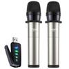 Alvoxcon UM420Pro Wireless Microphone, USB Handheld, UHF Wireless Condenser Microphone | Compatible with Speakers, PCs, and Android Devices | Compact,