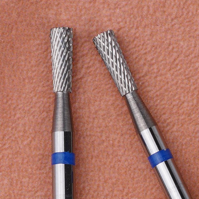 Перевернутая Лестница Перекрестные Зубья Насадка для Маникюрного Аппарата Фрезы Аксессуары для Машинки для Маникюра Педикюра Инструмент для Снятия Гель-лака