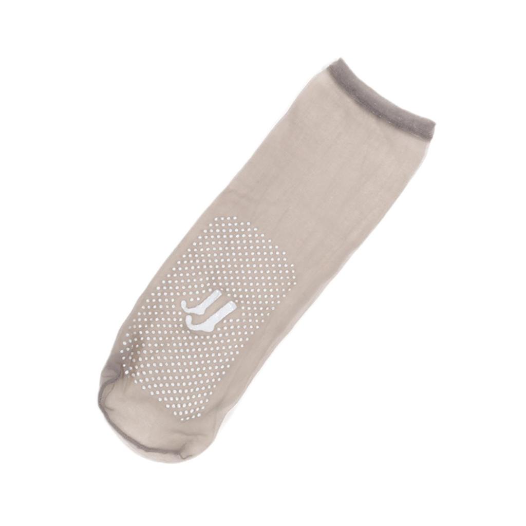 10 Pairs Ultra-thin Breathable Socks Women Non-slip Transparent Elastic Socks Ladies Summer Core Wire Short Ankle Socks