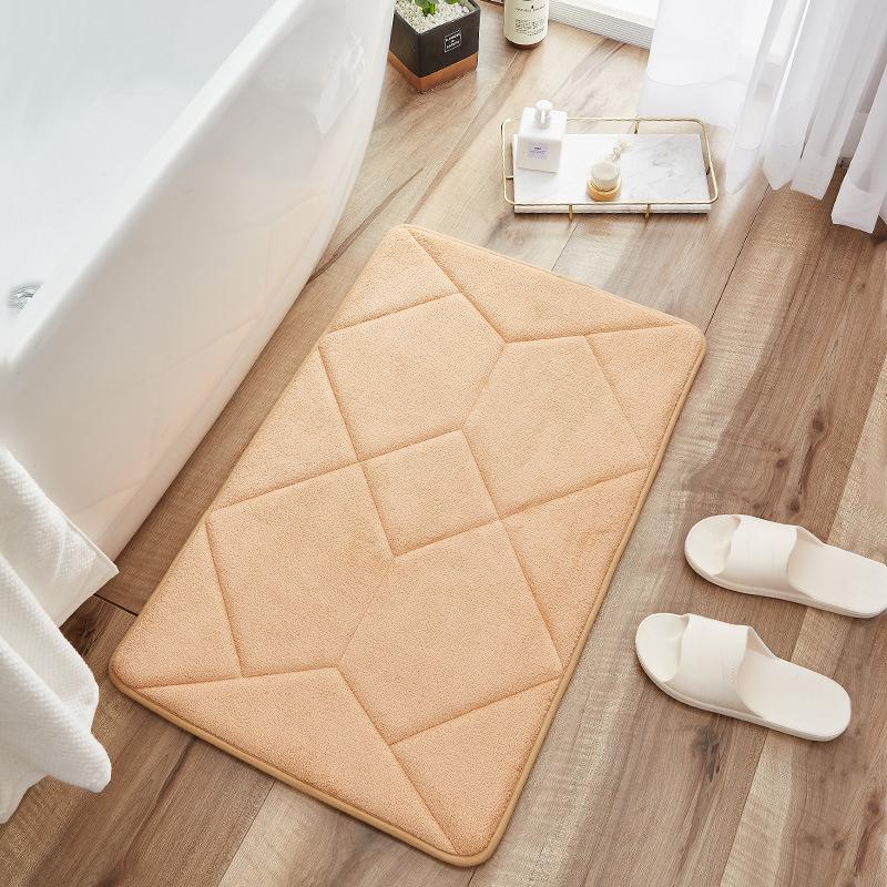 Anti-Slip Memory Foam Absorbent Bathroom Floor Mat