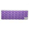 Monthly Pill Organizer One Month Small Compartments 31 Day 4 Week Pill Cases for Home Travel