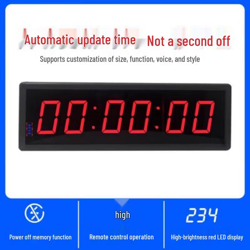Large Screen Smart LED Competition Timer with Remote