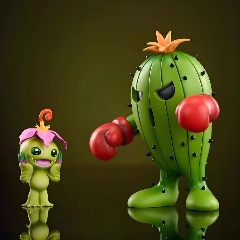 11см/4,3дюйма Аниме Digimon Adventure Фигурка Тогемон Фигурки Палмон Статуэтка из ПВХ Коллекционная Модель Игрушки Подарки