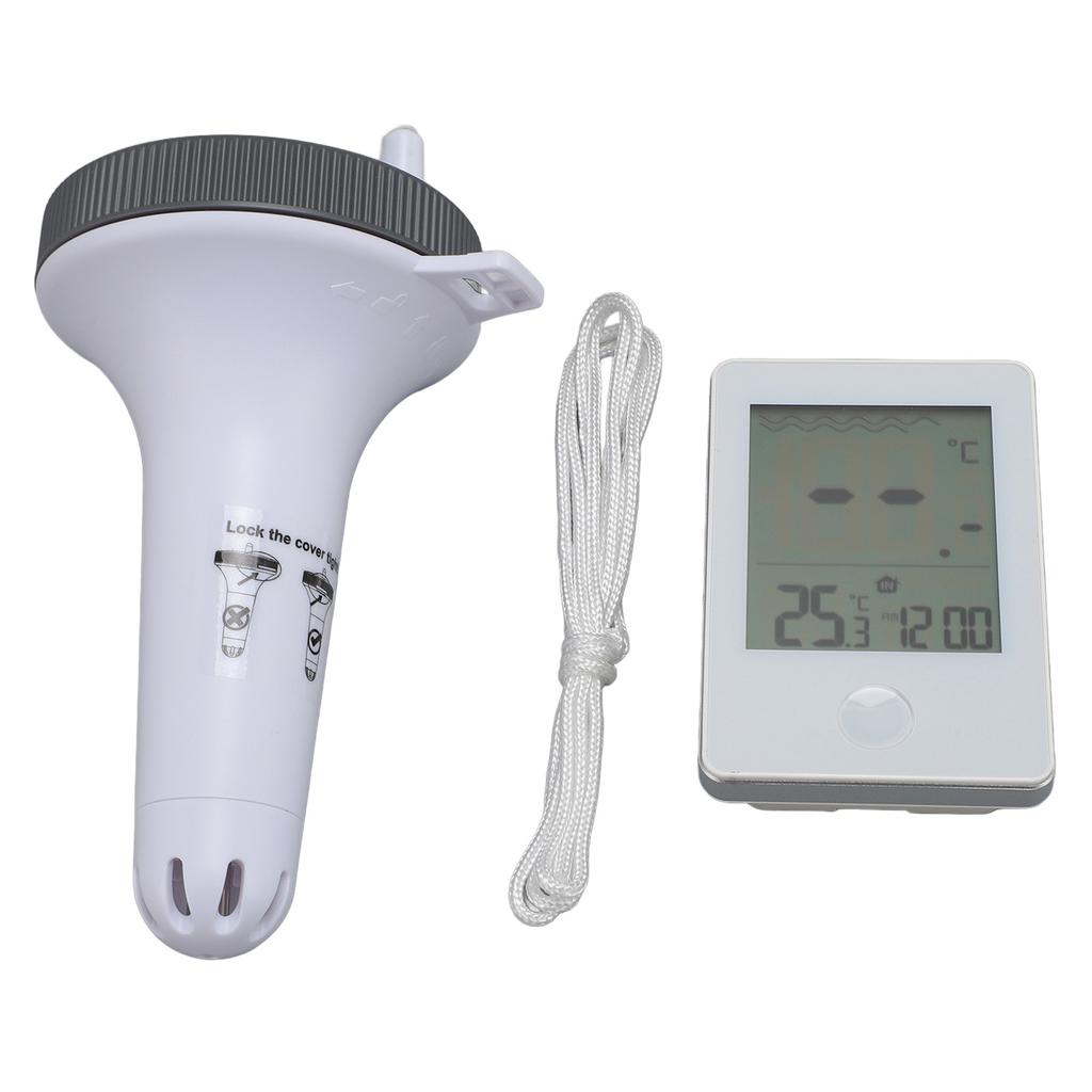 Pool Thermometer with Digital Display Easy Read Waterproof Floating Wireless Pool Thermometer for
