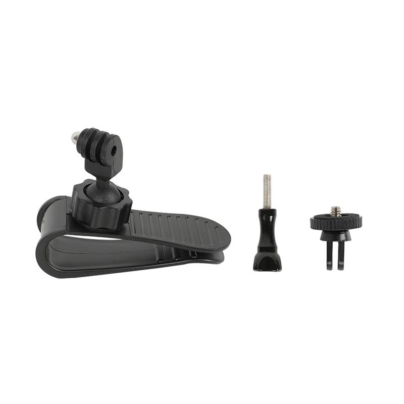 Автомобильный солнцезащитный козырек с зажимом для крепления, быстросъемный зажим для камер GoPro Hero 13 12 11 10 9 8 7 SJCAM DJI Insta 360 X4 DJI Action 4 3