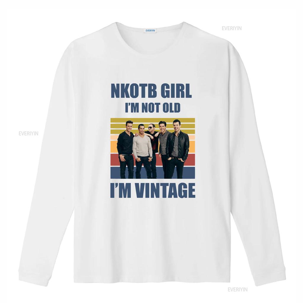 New Kids on the Block T Shirt Rock Band Vintage NKOTB Group Concert Cute for Music Lovers vintage Washed Unisex Casual