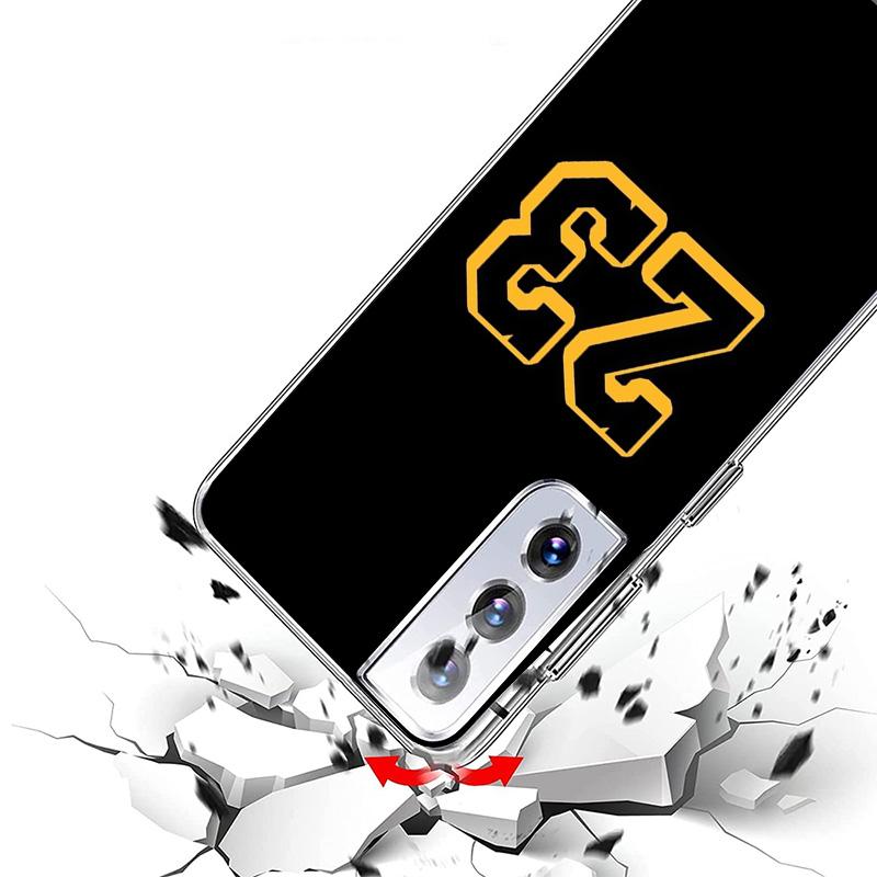 Basketball 23 24 8 Number Phnoe Case for Samsung Galaxy S26 S25 Edge S23 S24 Ultra S22 Plus S21 S20 FE Unique Cover Soft Coque G