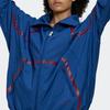 Adidas Stella McCartney Series Solid Color Slim Sports Jacket Daily Casual Outerwear Women Royal-Blue HI6131