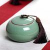 Chinoiserie Style Ceramics Tea Canister Travel Portable Tea Sealed Moisture-proof Storage Jar High Quality Tea Packaging Cans