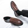 Mens Dress Shoes Men's  Leather  Skin Shoes for Men Elegant Casual Business Luxury Social Male Shoe