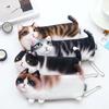 Pouch School Supplies Stationery Girl Storage Organizer Pencil Case Simulation Cartoon Cat Pen Bag