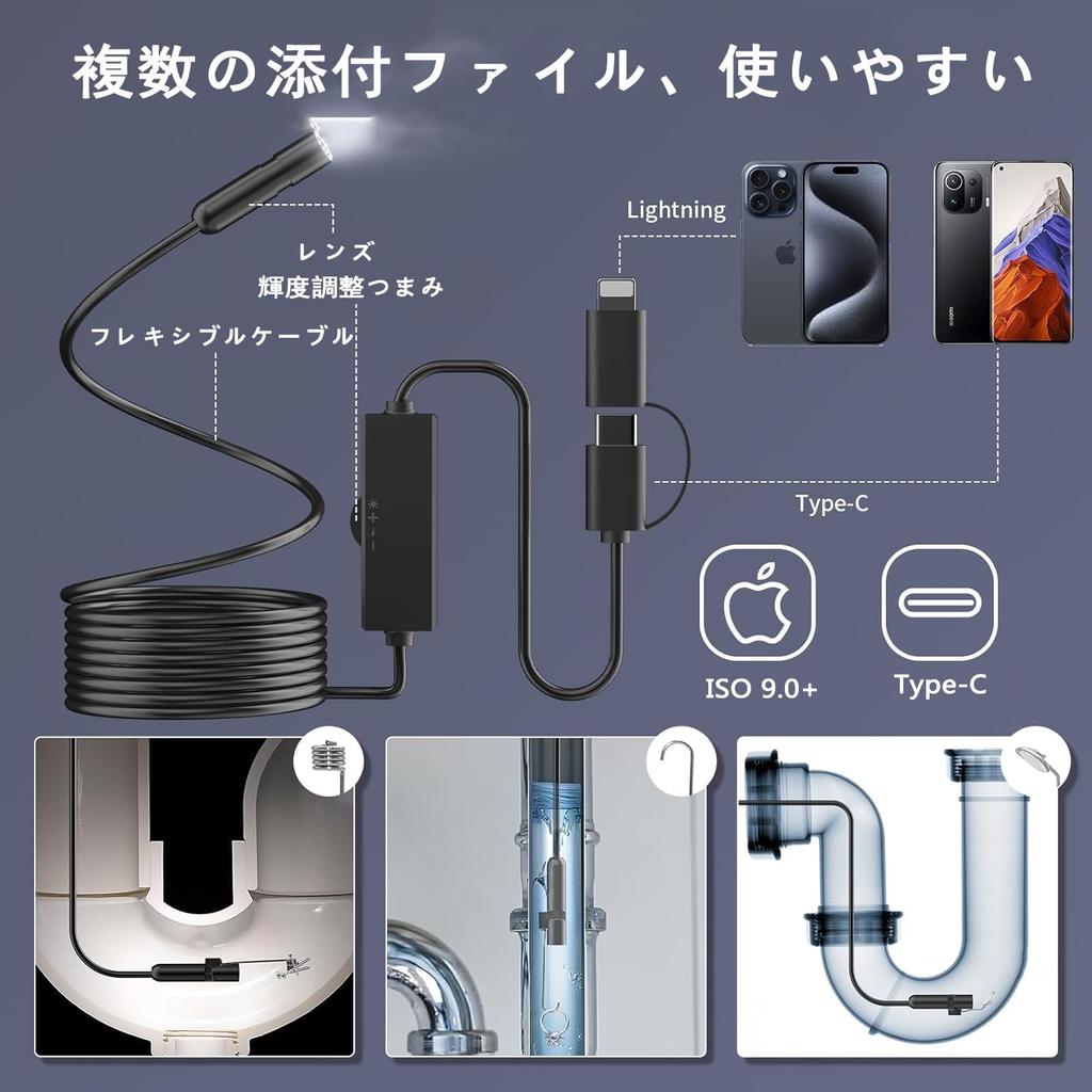 Fiberscope новый 3 миллиона оптических волокон объектив мм IP 67 уровень промышленный 8 высокая яркость регулируемый светодиод мобильное зеркало камера USB полное HD микро зеркало