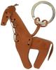 LA CUOIERIA Handmade Genuine Leather Made In Giraffe P288 Keychain, Italy, Design,