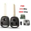 Jingyuqin 315Mhz Remote Key For Toyota RAV4 Prado Tarago Kluger Avensis For Lexus RX330 RX350 2007-2009 HYQ12BBT Chip 4D67 Toy47