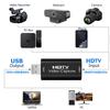 Металлическая 4K видеозахватывающая карта HDTV 2 USB 2.0 Совместимая с HDMI USB Захватчик игр Запись 1080P для Switch Xbox PS4/5 Прямая трансляция