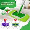 4Pcs Mop Cover for Small Large Boards Elastic Trim Deep Cleaning Reusable Washable Mop Pads for Swiffer