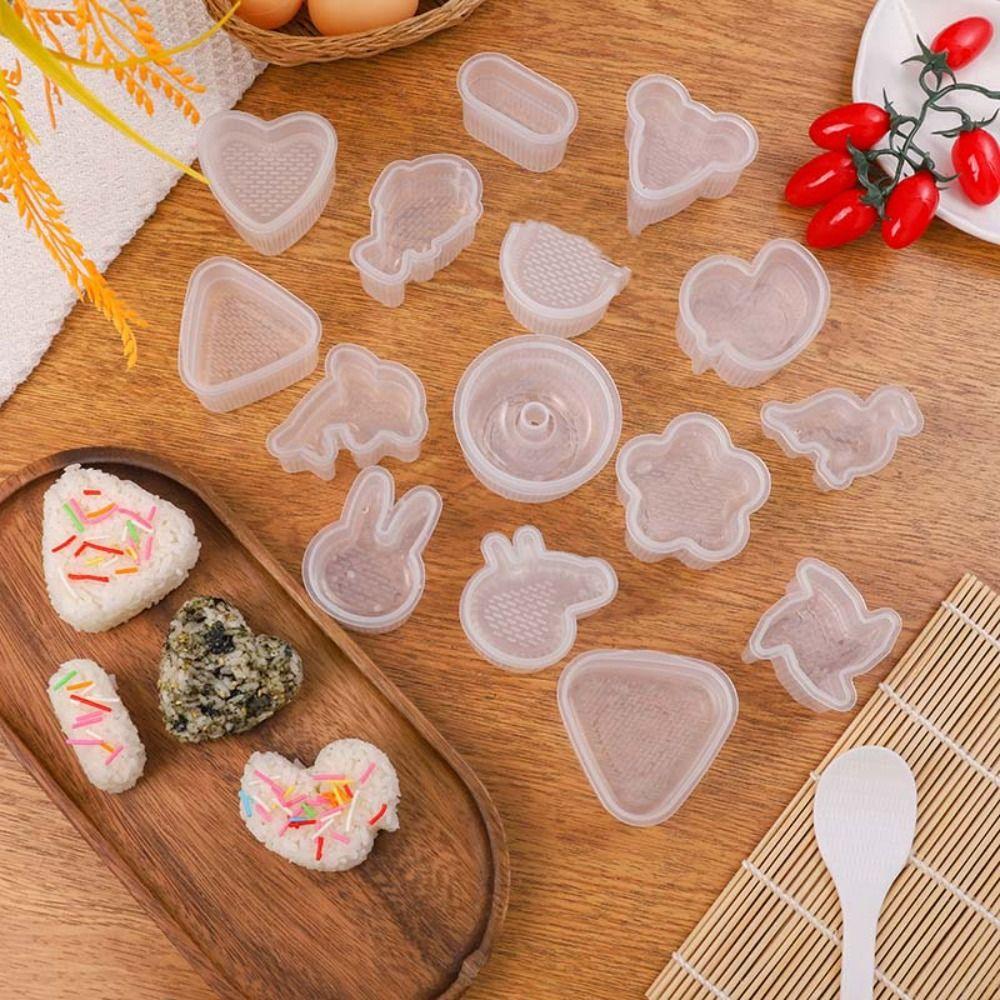 DIY Rice Ball Mold Cartoon Shape Bento Accessories New Sushi Tools  Children